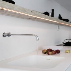 Best Inspirations : Curved Tap White Kitchen Table White Sink - Karbonix