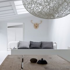 Best Inspirations : Cushions On White Chairs Under Unique Wooden Ornament Striped Grey - Karbonix