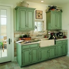 Custom Cupboards Cabinet Green Old - Karbonix