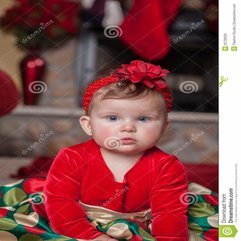 Cute Infant Baby In Christmas Costume Stock Photos Image 32728333 - Karbonix