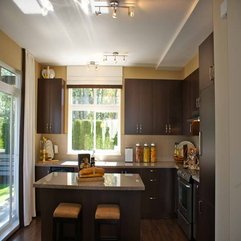 Dark Floors And Glass Jar Kitchens - Karbonix