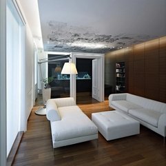 Dazzling Casual Idea Apartment Living Room With White Upholstery - Karbonix