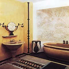 Best Inspirations : Deco Bathroom Brilliantly Art - Karbonix