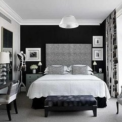 Decor Black White Glamorous Room - Karbonix