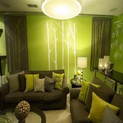 Decor Living Room Ideas Green Wall - Karbonix