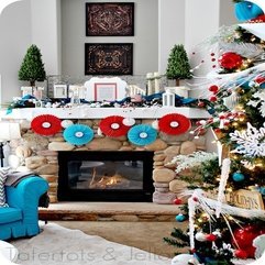 Best Inspirations : Decorating Amazing Fireplace Decor Ideas With Cool Bright - Karbonix