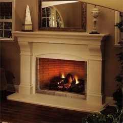 Best Inspirations : Decorating Excellent Corner Fireplace Mantels Furniture Luxury - Karbonix