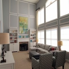Decorating Glamorous Decorated Large Chic Gray Living Room Sofa - Karbonix