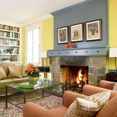 Decorating Ideas A Wonderful Fireplace Mantel Decoration With - Karbonix