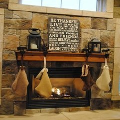 Best Inspirations : Decorating Ideas Fantastic Mantel Decoration For Brick Fireplace - Karbonix