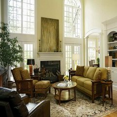 Best Inspirations : Decorating Ideas Traditional With The Fireplace Living Room - Karbonix