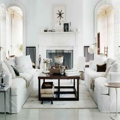 Decorating Ideas Traditional With White Sofa Living Room - Karbonix
