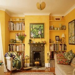 Decorating Ideas Traditional With Yellow Paints Living Room - Karbonix