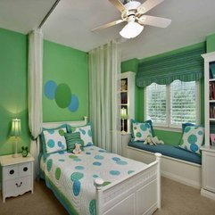 Decorating Ideas With Green Walls Kid Bedroom - Karbonix