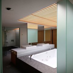 Best Inspirations : Decoration Charming Modern Bathroom Design In Modern MO House - Karbonix