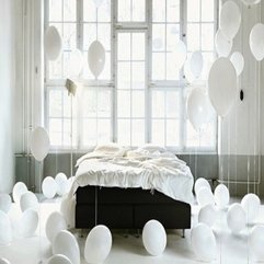 Best Inspirations : Decoration For White Modern Bedroom Design Unique Balloon - Karbonix