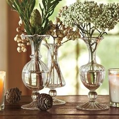 Best Inspirations : Decoration Ideas Antique Glass Vase With Charming Flower Also - Karbonix