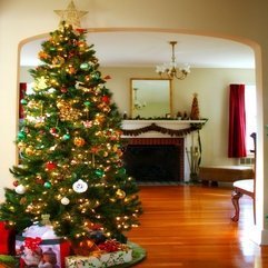 Decoration Ideas Beautiful Christmas Tree With Enchanting White - Karbonix