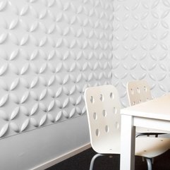 Decoration Ideas Interesting Modern Dining Set With Bloom 3D Wall - Karbonix