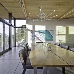 Decoration Sensational Stinson Beach House Dining Area With Long - Karbonix