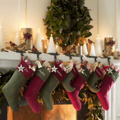 Decorations 16 Chic Christmas Mantel Decorations With Artistic  Png - Karbonix