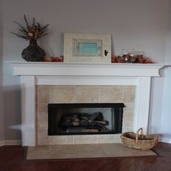 Decorations Stunning Light Brown Fireplace With Mesmerizing White - Karbonix