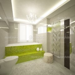 Deposit White Bathroom Design - Karbonix