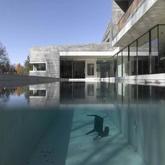 Design For Contemporary Stone House Swimming Pool - Karbonix