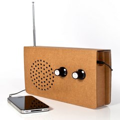 Design For Radio Case Cardboard Furniture - Karbonix