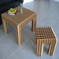 Best Inspirations : Design For Table Cardboard Furniture - Karbonix