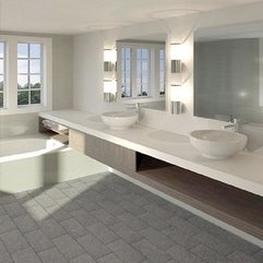 Design Good Looking Bathroom Looks Elegant - Karbonix