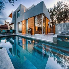 Design Homes With Outdoor Pool Minimalist Square - Karbonix