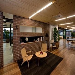 Best Inspirations : Design Idea With Exposed Brick Wall Office Interior - Karbonix