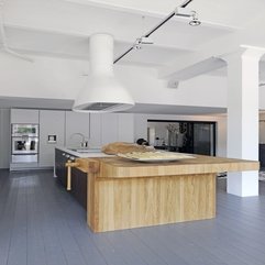 Design Ideas With Butcher Block Side View Modern Kitchen - Karbonix