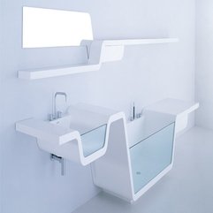 Design Of Combo Basin Bathtubs Futuristic - Karbonix