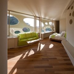Design Of Space In Villa Ronde Futuristic Style - Karbonix
