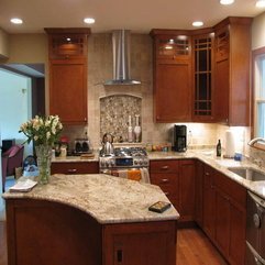 Design Photos With Flower Decoration Free Kitchen - Karbonix