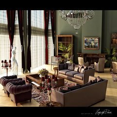 Design Plum Green Scheme Interior Classic - Karbonix