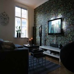 Design Wallpaper With Black Furniture Jeff Lewis - Karbonix