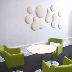 Design White Walls Sound Absorbing Panels Design Minimalist Interior - Karbonix