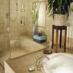 Best Inspirations : Design With Beautiful Ornamental Plants Luxury Bathroom - Karbonix