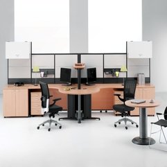 Design With Effective Arrangement Little Office - Karbonix