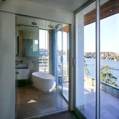 Design With Incredible View Out There Inspiring Bathroom - Karbonix