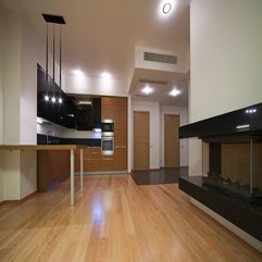 Design With Oak Floor Modern Interior - Karbonix
