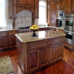 Best Inspirations : Design With Wooden Cabinet Trendy Kitchen - Karbonix