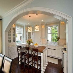 Best Inspirations : Designing Small Kitchen Remodels With Two Chandelier How - Karbonix