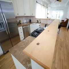 Designing Small Kitchen Remodels With Wooden Floor How - Karbonix