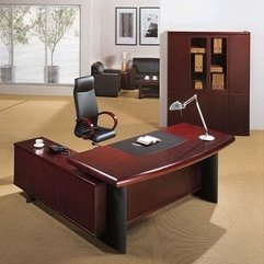 Desk Elegant Office Furniture Contemporary Executive - Karbonix