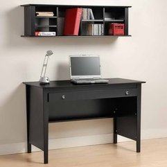 Desk With Shelves Hanging Ikea Secretary - Karbonix