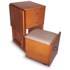 Best Inspirations : Desks Chair With Two Drawers Space Saver - Karbonix